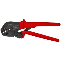 Пресс-клещи под коаксиальные соединители BNC и TNC кол-во гнезд: 3 L-250мм Knipex KN-975210