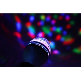 Лампа светодиодная DISCO 3Вт Е27 RGB 220-240В LED-A75DIS-3W-E27 Ergolux 14541