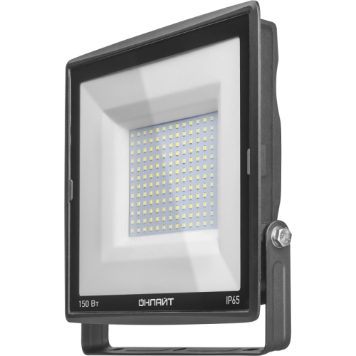 Прожектор светодиодный 14 344 OFL-150-6.5K-BL-IP65-LED 150Вт 6500К IP65 12000лм черн. ОНЛАЙТ 14344