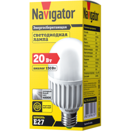 Лампа светодиодная высокомощная 94 379 NLL-T70-20-230-840-E27 20Вт 4000К нейтр. бел. E27 1600лм 220-