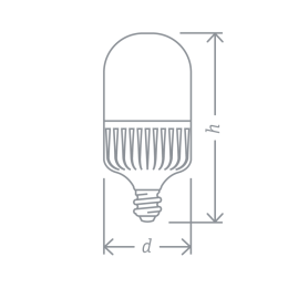 Лампа светодиодная высокомощная 94 379 NLL-T70-20-230-840-E27 20Вт 4000К нейтр. бел. E27 1600лм 220-