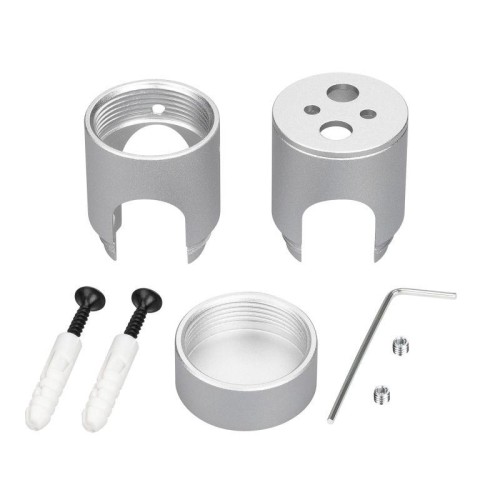 Крепление MOONLIGHT-CYL-D18-DUO-SILVER металл Arlight 047389