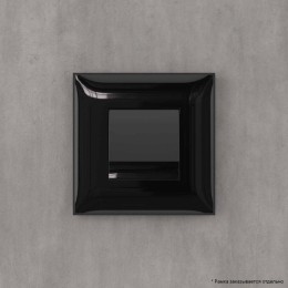 Вывод кабеля из стены "Avanti" "Черный квадрат" DKC 4402983