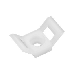 Площадка для крепления стяжки 29х15мм (ПС-2) бел. (уп.100шт) Rexant 07-2104