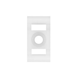 Площадка для крепления стяжки 29х15мм (ПС-2) бел. (уп.100шт) Rexant 07-2104