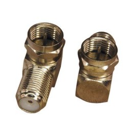 Переход штекер F - штекер F угловой REXANT 05-4203