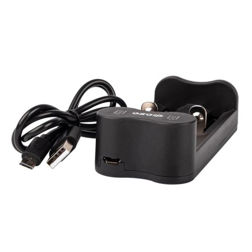 Устройство зарядное L-71USB 2х500мА Li-ion (16340/17650/18650/26650/20700 и др.) 4.2В DC USB-MicroUS