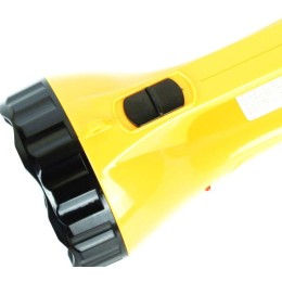 Фонарь аккумуляторный LED3816SM 9LED 2 режима аккум. SLA 220В желт. Ultraflash 12859
