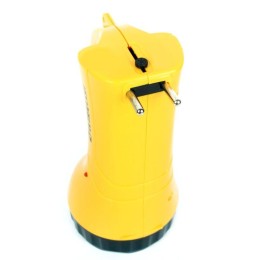 Фонарь аккумуляторный LED3816SM 9LED 2 режима аккум. SLA 220В желт. Ultraflash 12859