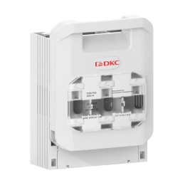 Выключатель горизонтальный предохранитель разъединитель 400А 3P крепление на монтажную плату DKC FSH