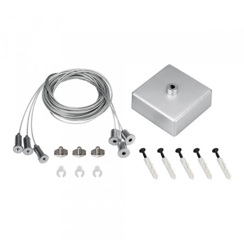 Arlight Подвес S2-LINE-3x4m Long Set (Silver Box, Pad 15x2mm) (Металл)