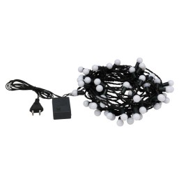 Гирлянда светодиодная "Мультишарики" 10м d17.5мм 80LED мультиколор 6Вт 220-240В IP65 с контроллером