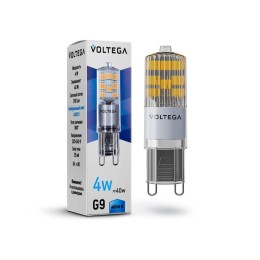 Лампа светодиодная Simple Capsule 4Вт 4000К G9 Voltega 7125