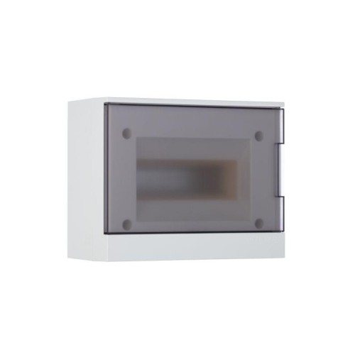 Бокс настенный Basic E 8М сер. прозр. дверь (с клемм) ABB 1SZR004002A2203