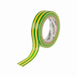 Изолента ПВХ 0.13х15мм 10м желт./зел. (уп.10шт) Kranz KR-09-2007