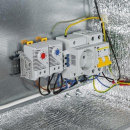 Термошкаф -55град. до +50град.C 600x600x210мм IP54 4УТПВ-А+ (Ver. 2.0) с обогревом и активной вентил