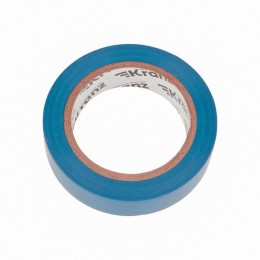 Изолента ПВХ 0.13х15мм 10м синяя (уп.10шт) Kranz KR-09-2005