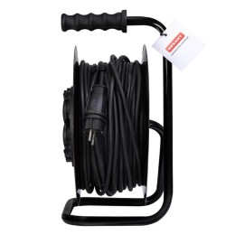 Удлинитель на метал. катушке 4х30м с заземл. IP44 КГ 3х2.5кв.мм с выключателем с защ. крышками Rexan