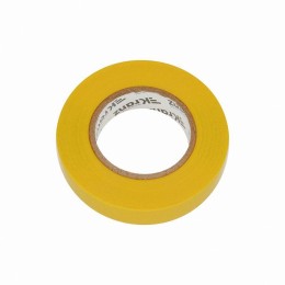 Изолента ПВХ 0.13х15мм 25м желт. (уп.5шт) Kranz KR-09-2102