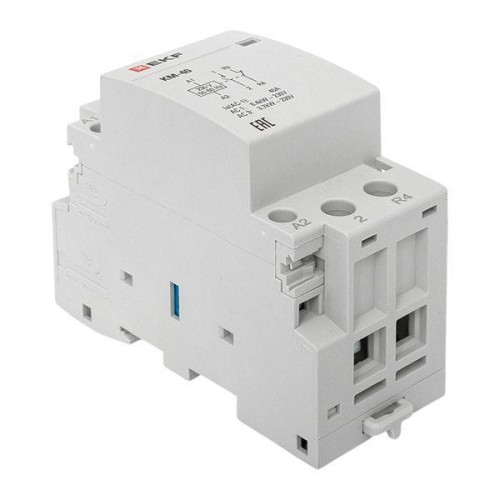 Контактор модульный КМ 40А NО+NC (2 мод.) EKF km-2-40-11