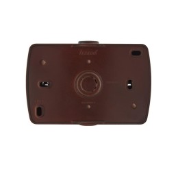 Розетка 2-м ОП Nata 16А IP20 с заземл. керамика вишня LEZARD 710-0600-127