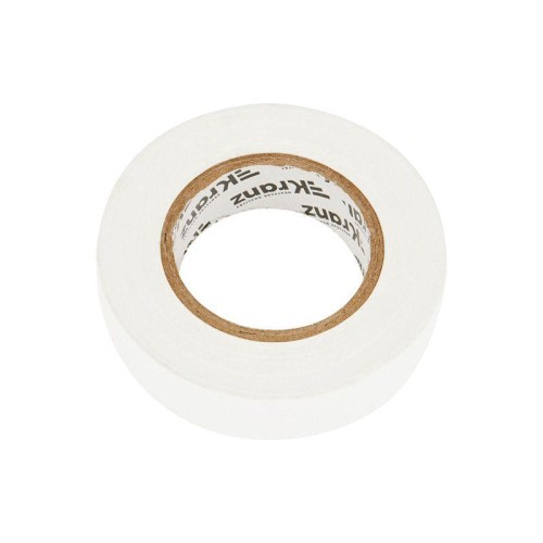 Изолента ПВХ 0.13х19мм 25м бел. (уп.5шт) Kranz KR-09-2201