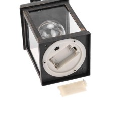 Фонарь декоративный 10.5х10.5х22.5см тепл. бел. со свечкой корпус бронз. Neon-Night 513-053