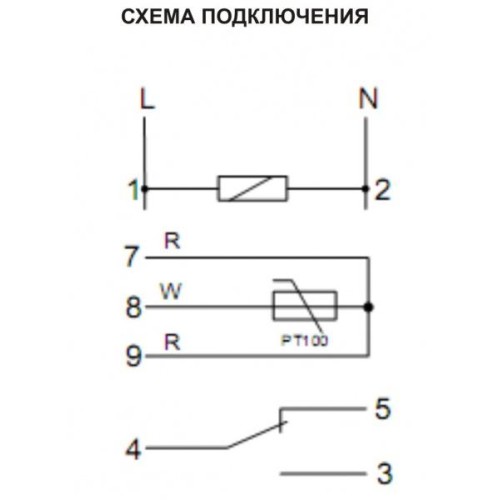 Регулятор температуры CRT-05 (от -100 до +400 град.C; микропроцессорный; многофункц.; ЖКИ индикация;