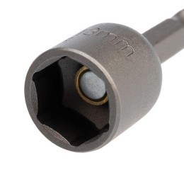 Ключ-насадка магнитная 1/4дюйм 13х48мм Kranz KR-92-0404-1