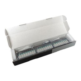 Патч-панель высокой плотности 19дюйм кат.5E 1U неэкранир. UTP 48 портов RJ-45 Dual IDC с органайзеро