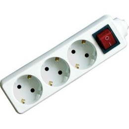 Удлинитель 3х3м с заземл. 16А IP20 S 3х3-ZDV 2.2кВт с выкл. Volsten 9328