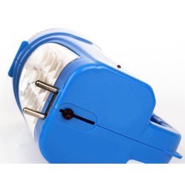 Фонарь аккумуляторный LED3818SM LED + 12SMD 3Вт 2 режима аккум. SLA 220В син. Ultraflash 12104 / 128