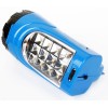 Фонарь аккумуляторный LED3818SM LED + 12SMD 3Вт 2 режима аккум. SLA 220В син. Ultraflash 12104 / 128