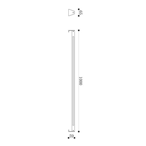 Светильник Edge 15Вт 3000К IP65 ландшафтный Maytoni O415FL-L15GR3K