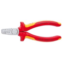 Пресс-клещи VDE для обжима контактных гильз L-145мм диэлектрические Knipex KN-9768145A