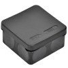 Коробка распаячная ОП КМ42435 80х80х40мм IP67 8 вводов черн. IEK UKO21-080-080-040-K02-66