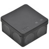 Коробка распаячная ОП КМ42455 100х100х50мм IP67 8 вводов черн. IEK UKO21-100-100-050-K02-66