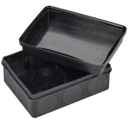 Коробка распаячная ОП КМ42441 150х110х70мм IP67 10вводов черн. IEK UKO21-150-110-070-K02-66