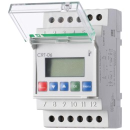 Регулятор температуры CRT-06 (от -100 до +400 град.C; микропроцессорный; многофункц.; ЖКИ индикация;
