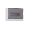 Бокс настенный Basic E 12М сер. прозр. дверь (с клемм) ABB 1SZR004002A2204
