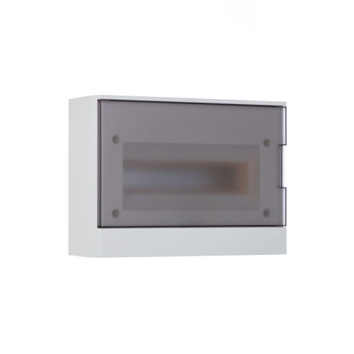 Бокс настенный Basic E 12М сер. прозр. дверь (с клемм) ABB 1SZR004002A2204