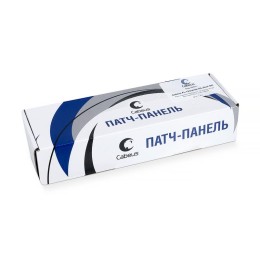 Патч-панель настенная кат.5E 12 портов RJ45 PL-12-Cat.5e-WL-Dual IDC с подставкой Cabeus 7004c