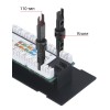 Патч-панель настенная кат.5E 12 портов RJ45 PL-12-Cat.5e-WL-Dual IDC с подставкой Cabeus 7004c