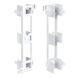 Патч-панель настенная кат.5E 12 портов RJ45 PL-12-Cat.5e-WL-Dual IDC с подставкой Cabeus 7004c