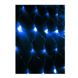 Гирлянда Сеть 240LED 1.8х1.7м с контроллером (разные режимы мигания) провод 3м IP20 син. Космос KOC_