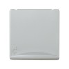 Розетка СП Simon 27 16А IP40 250В 2P+E с заземл. защ. шторки с откидн. крышкой винтов. клеммы широки