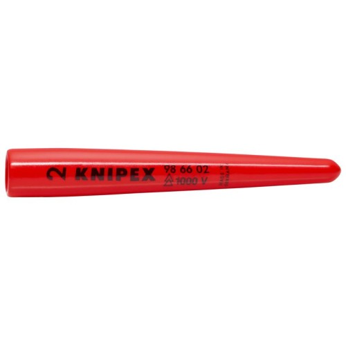 Колпачок защитный для кабелей VDE код проводника: 2 L-80мм (макс. d 10мм) Knipex KN-986602