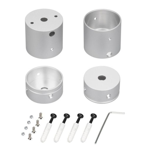 Крепление MOONLIGHT-VT-CEILING-DL-D40-SILVER алюм. (комплект) Arlight 047341