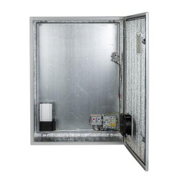 Термошкаф -55град. до +50град.C 600x800x250мм IP54 5УТПВ-А (Ver. 2.0) с обогревом и активной вентил.