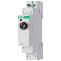 Блок защиты BZ-1 1мод. AC 230В 0.5-6.3A IP20 предохранитель для монтажа на DIN-рейке индикатор сраба